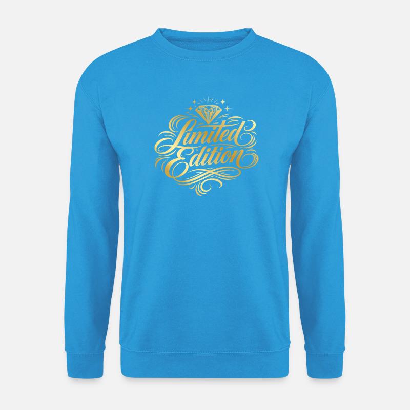Limited Edition Diamant - Unisex Pullover - Meeresblau