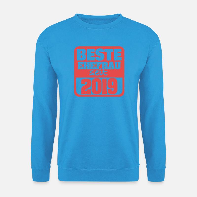 Frau 2019 - Unisex Pullover - Meeresblau