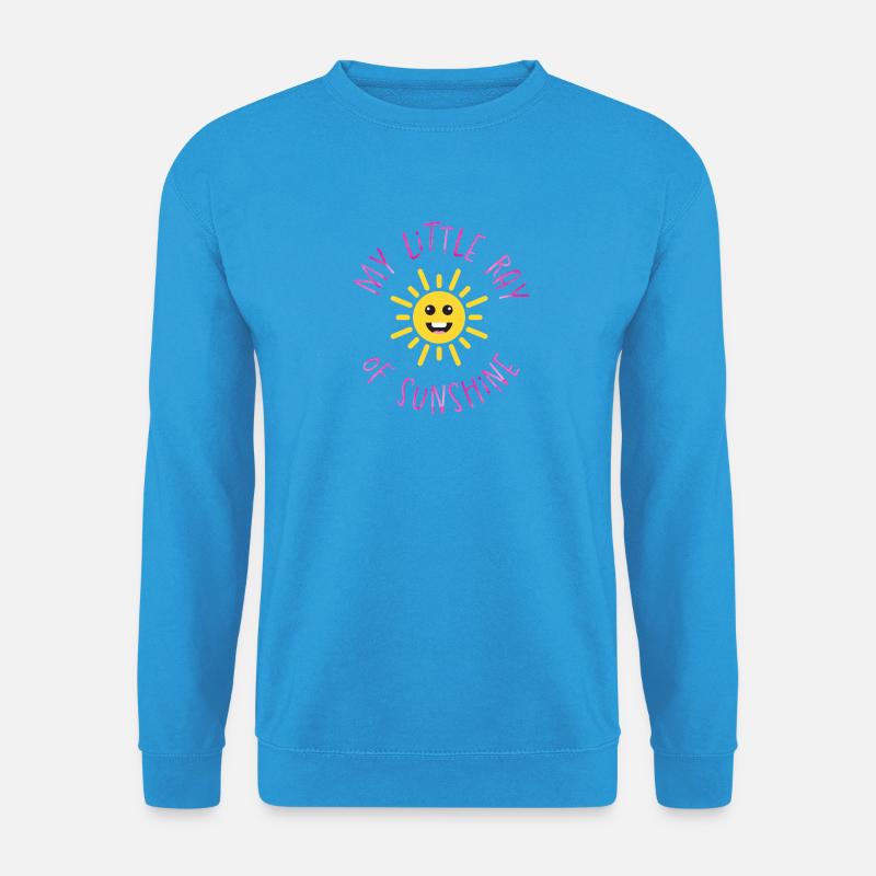 RAY_OF_SUN_PINK - Unisex Pullover - Meeresblau