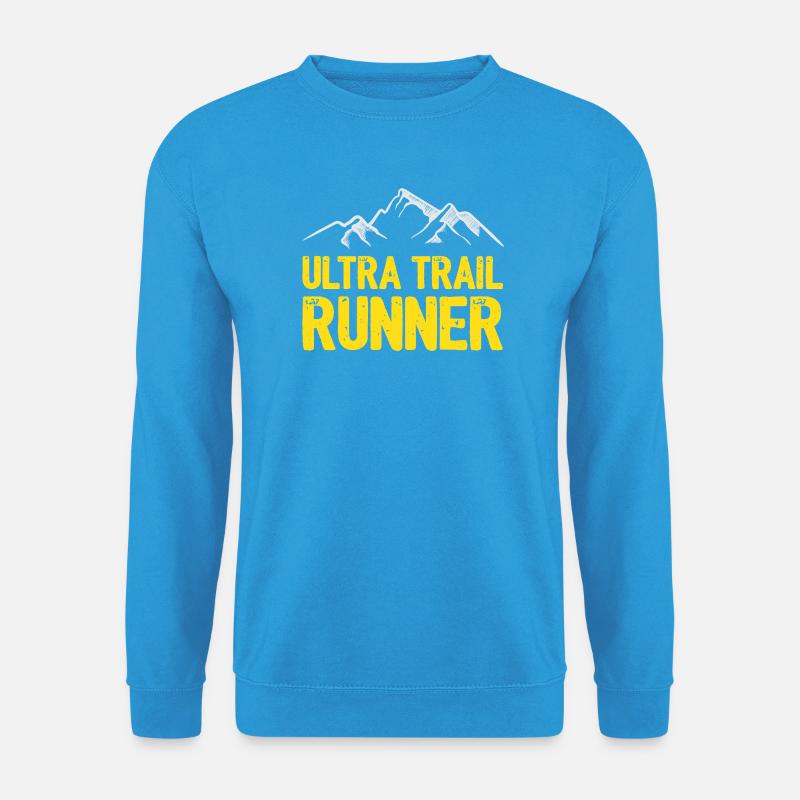 Ultra Trail Runner - Unisex Pullover - Meeresblau