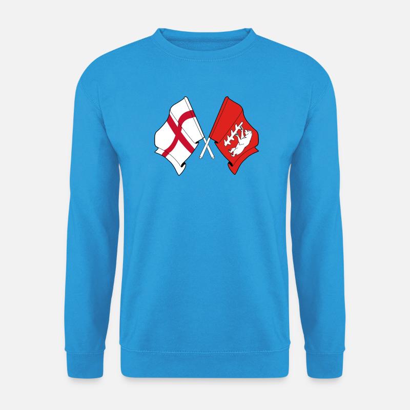 Warwickshire & England - Unisex Pullover - Meeresblau