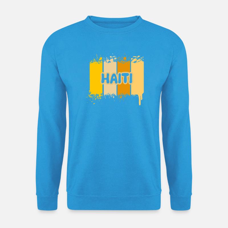 Haiti Haiti - Unisex Pullover - Meeresblau