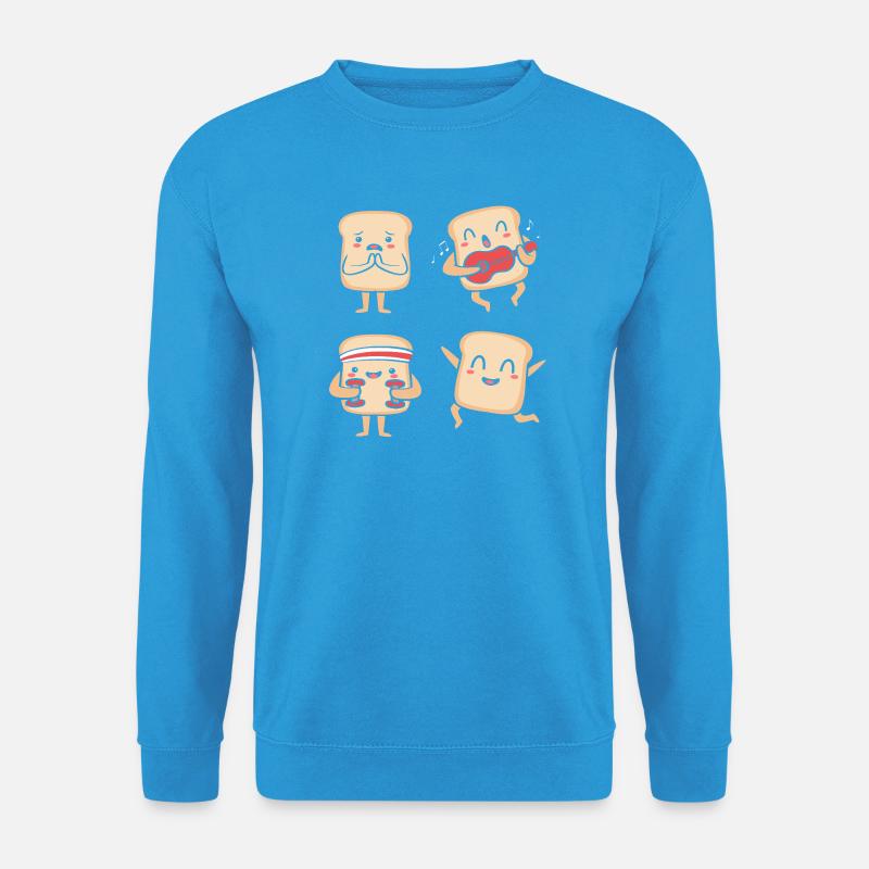 Bäcker Bäckerin Backen - Unisex Pullover - Meeresblau
