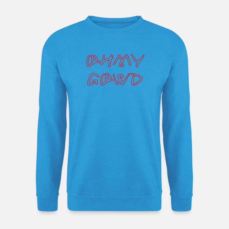 OHMY_GOWD - Unisex Pullover - Meeresblau