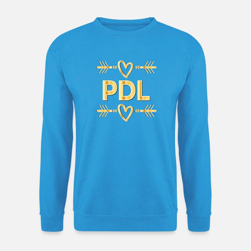 Danke Herz - PDL Pflegedienstleitung - Unisex Pullover - Meeresblau