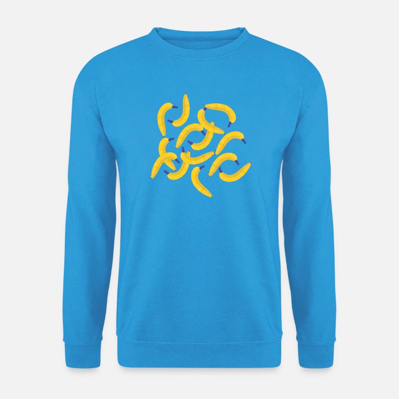 Bananen - Unisex Pullover - Meeresblau
