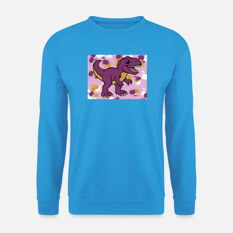 Allosaurus Dino - Unisex Pullover - Meeresblau