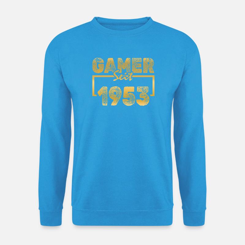 1953 - Unisex Pullover - Meeresblau