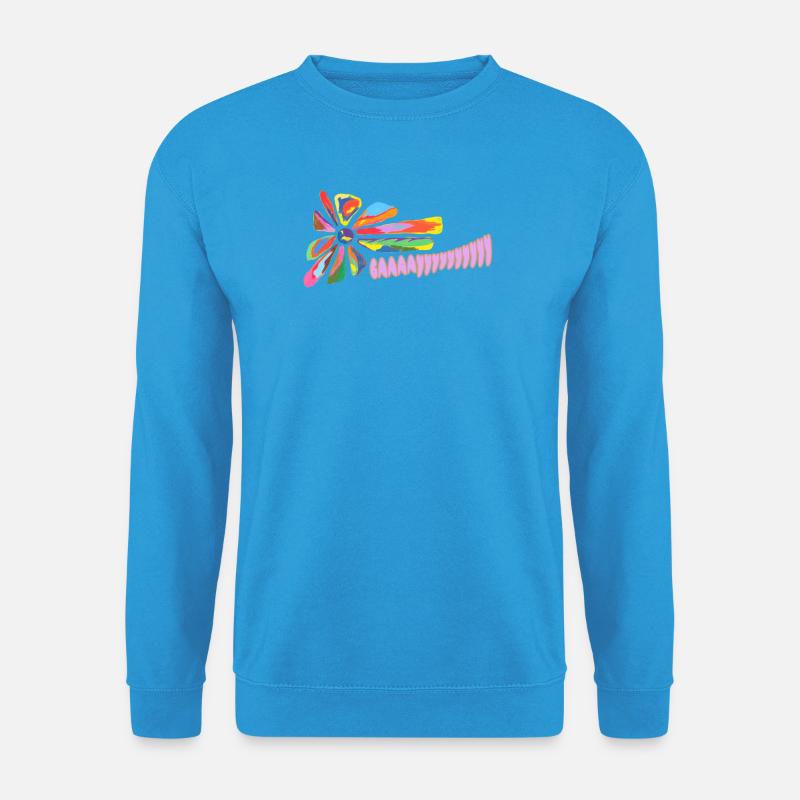 Sei schwul, sei laut - Unisex Pullover - Meeresblau