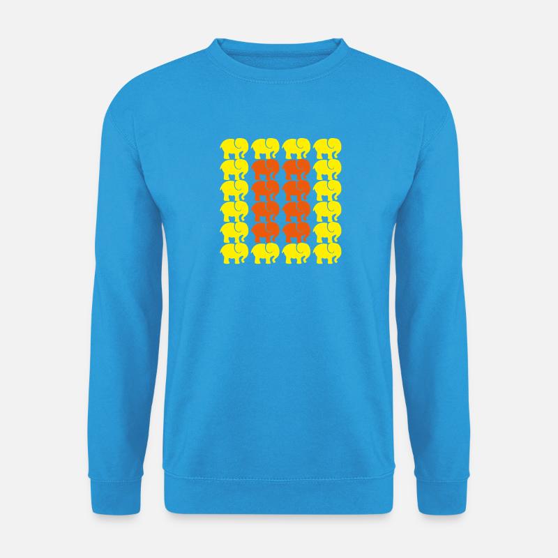 ELEFANT - Unisex Pullover - Meeresblau