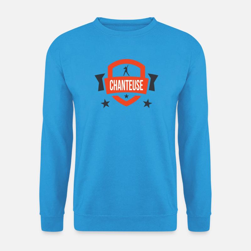 Beste weibliche Sängerin – Herausragendes Stimmtalent - Unisex Pullover - Meeresblau