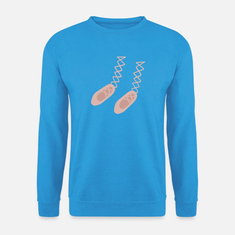 Ballettschuhe - Unisex Pullover - Meeresblau