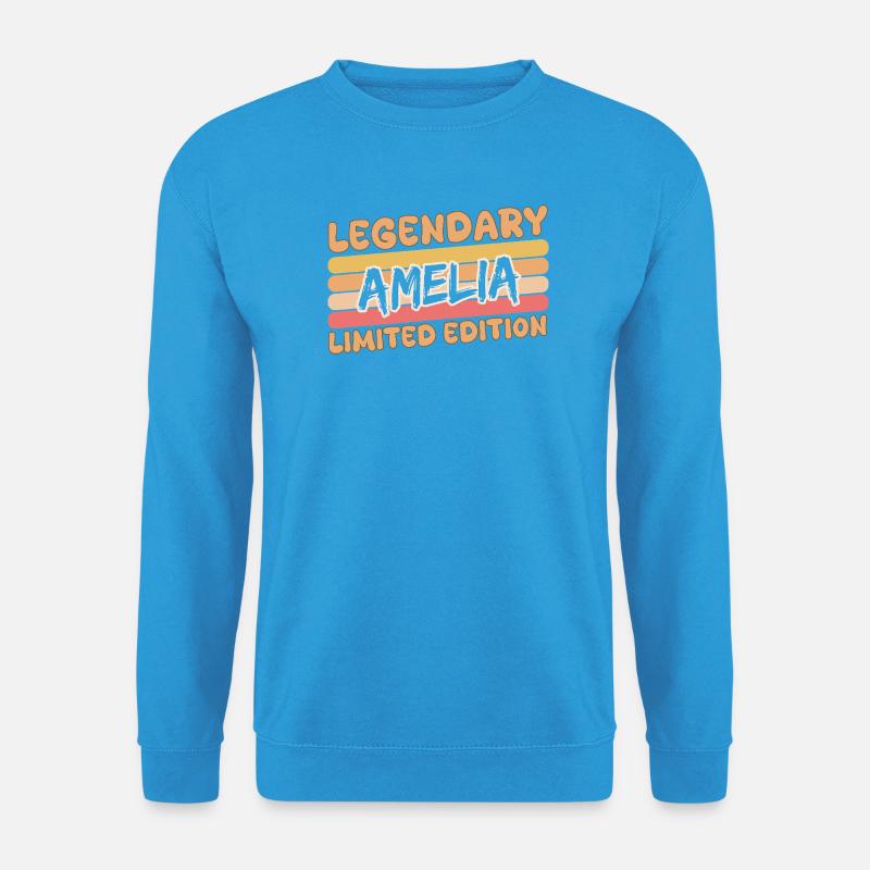 Legendary Amelia - Unisex Pullover - Meeresblau