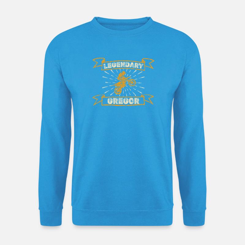 Biker Gregor - Unisex Pullover - Meeresblau