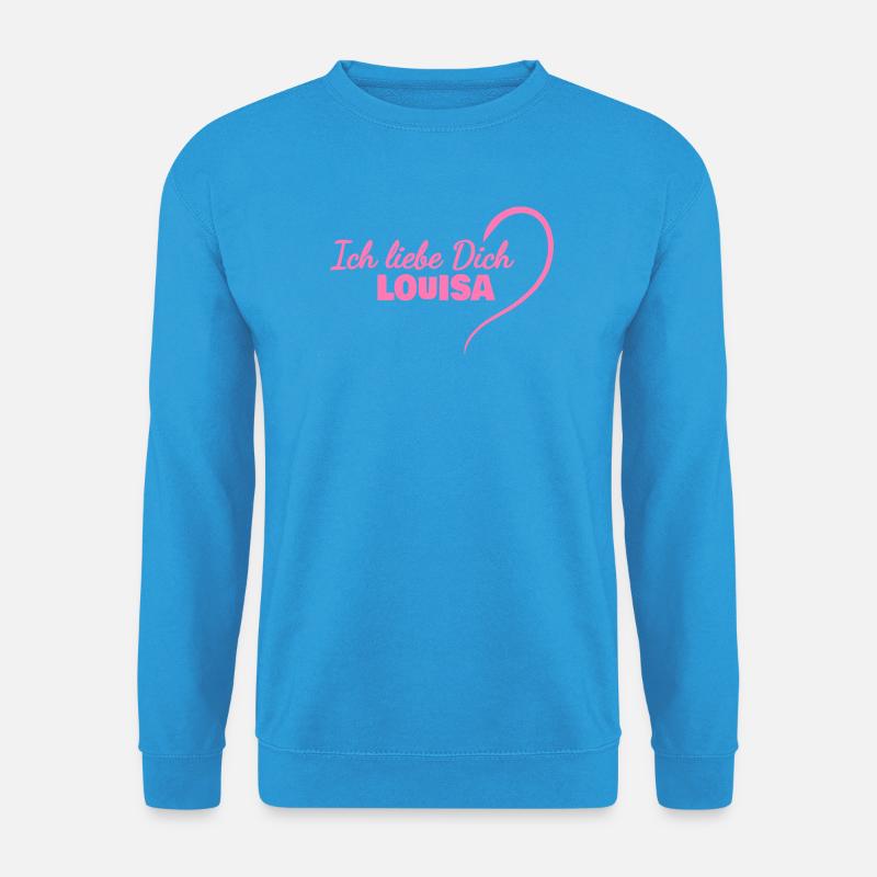 Louisa - Unisex Pullover - Meeresblau