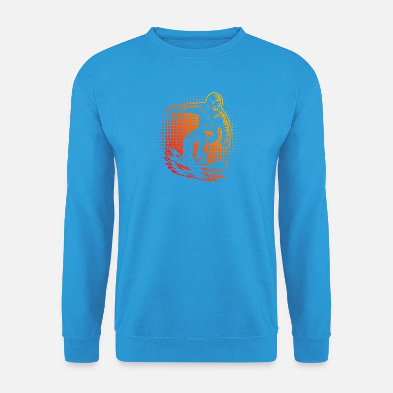 Direct Snowboard Statement - Unisex Sweatshirt - sea blue