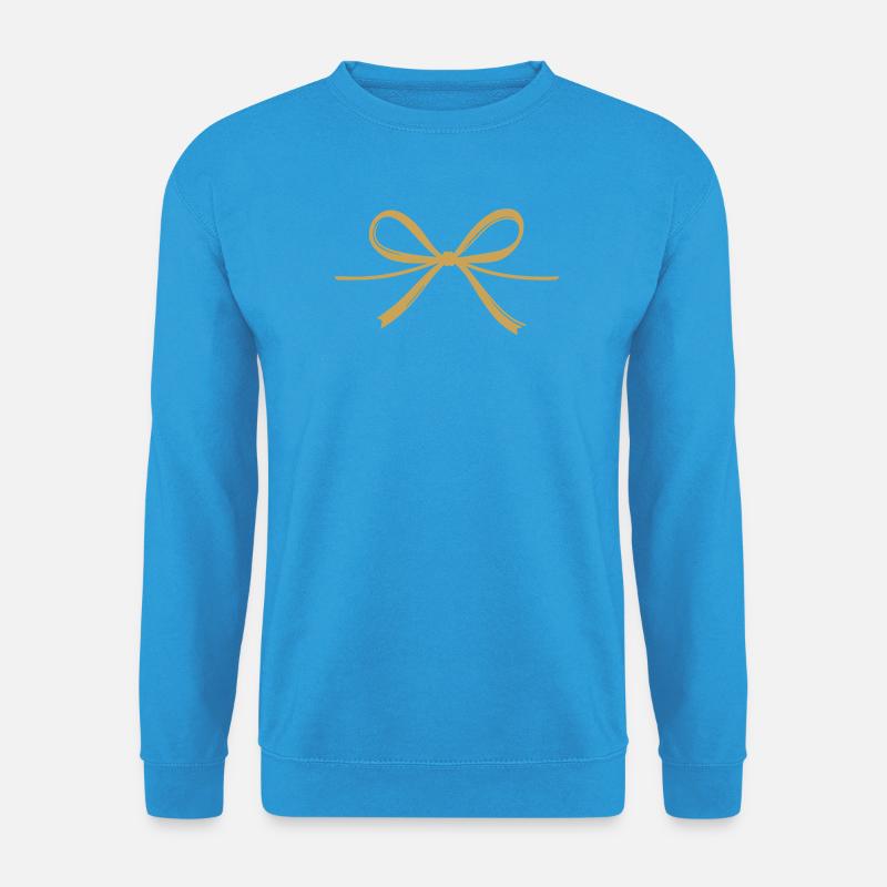 Schleife Personalisierbar - Unisex Pullover - Meeresblau