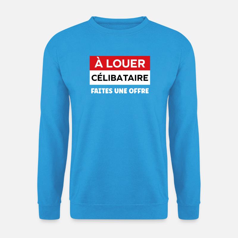 Einzelhumor - Unisex Pullover - Meeresblau