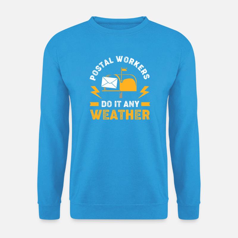 Post Poststempel - Unisex Pullover - Meeresblau