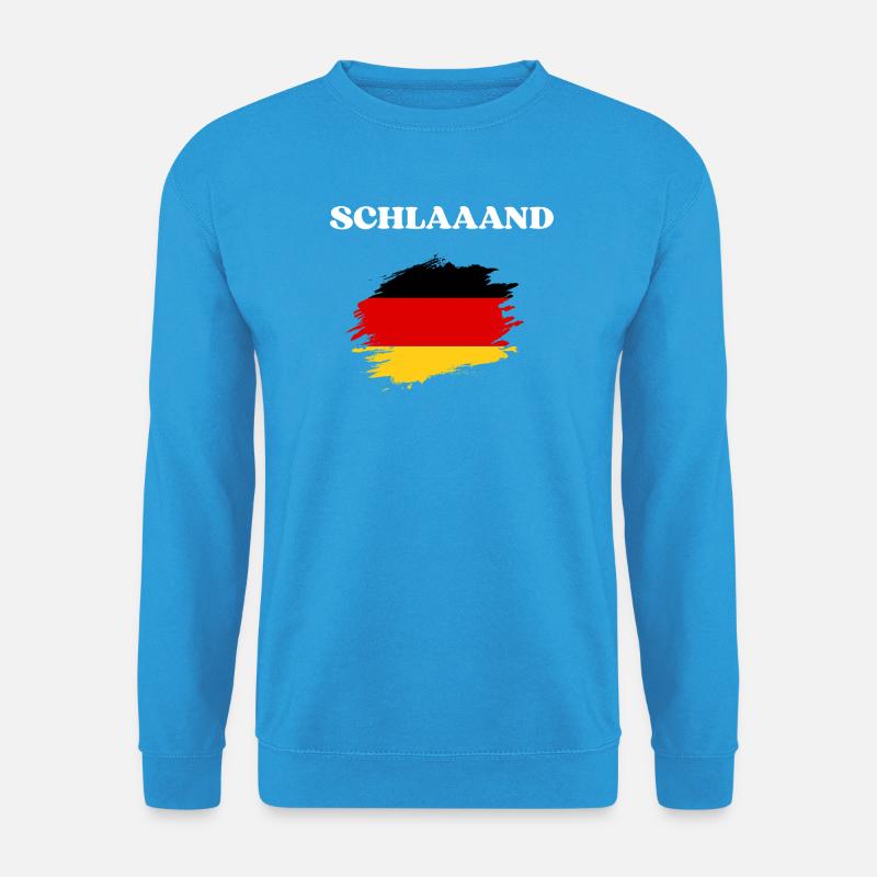 SCHLAAAND - Unisex Pullover - Meeresblau