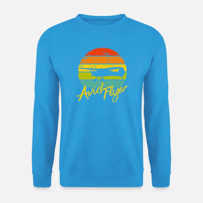 Avid Flyer - Unisex Pullover - Meeresblau