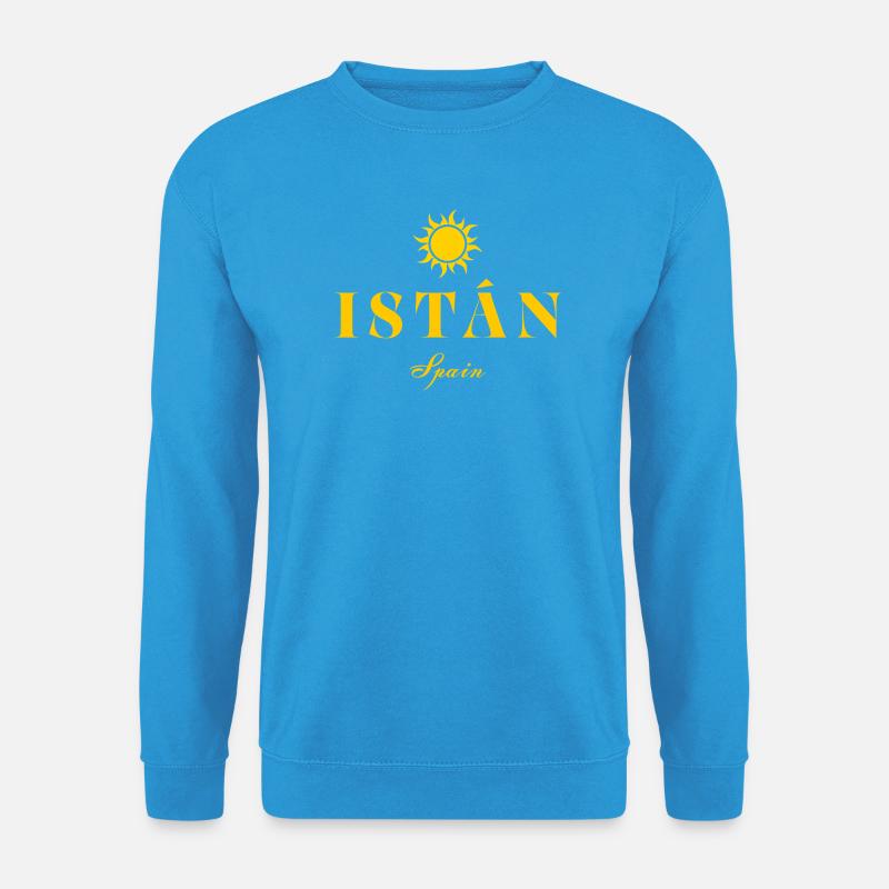Istán-Spanien-Sonnenemblem - Unisex Pullover - Meeresblau