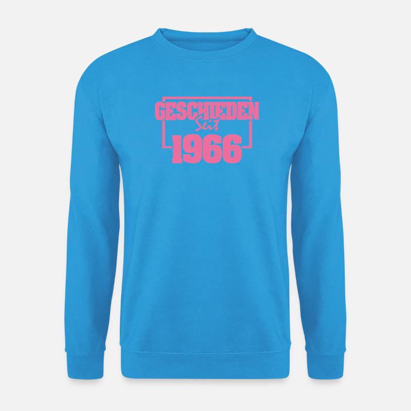 Single 1966 - Unisex Pullover - Meeresblau