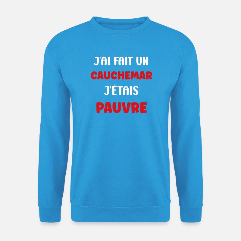 Arm - Unisex Pullover - Meeresblau