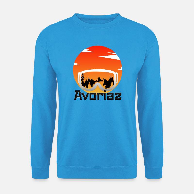 Avoriaz - Unisex Pullover - Meeresblau