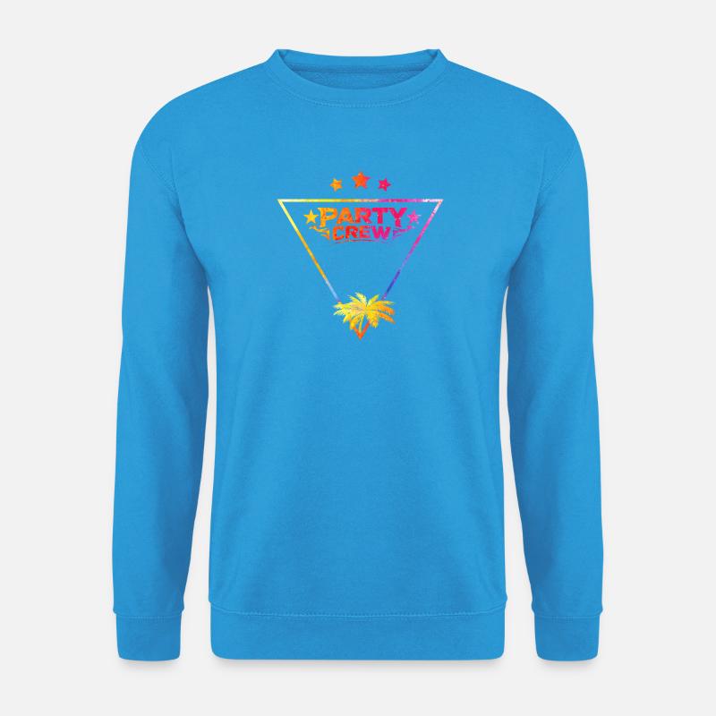 party crew - Unisex Pullover - Meeresblau