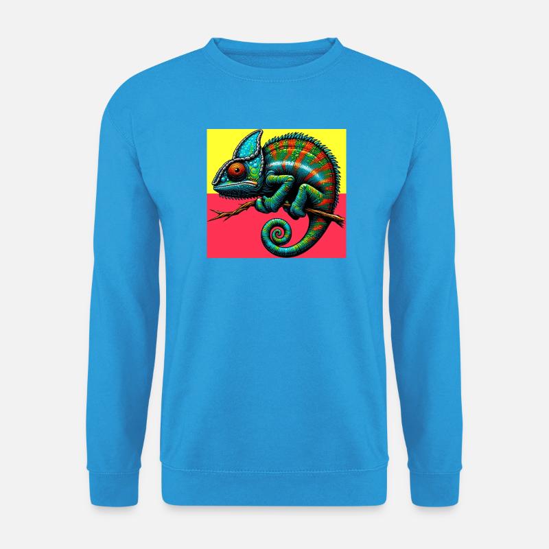 Chamäleon - Unisex Pullover - Meeresblau