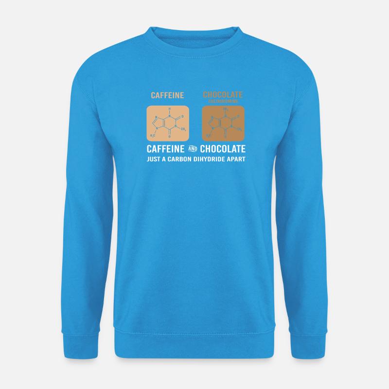 Chemie Wissenschaft Physik Labor Strukturformel - Unisex Pullover - Meeresblau