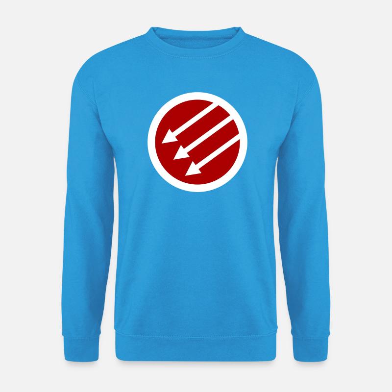 Iron Front / Eiserne Front / Järnfronten - Unisex Pullover - Meeresblau