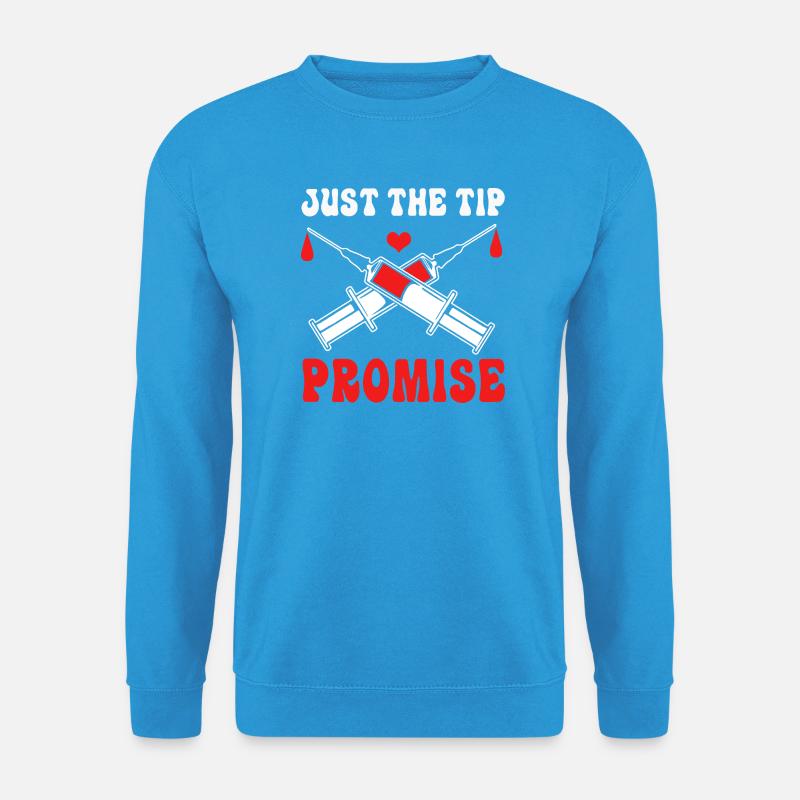 Blutspender Blut Blutspende - Unisex Pullover - Meeresblau