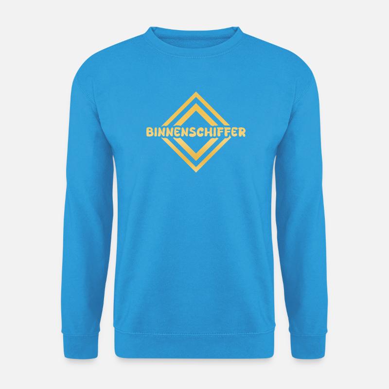 Berufung Binnenschiffer - Unisex Pullover - Meeresblau