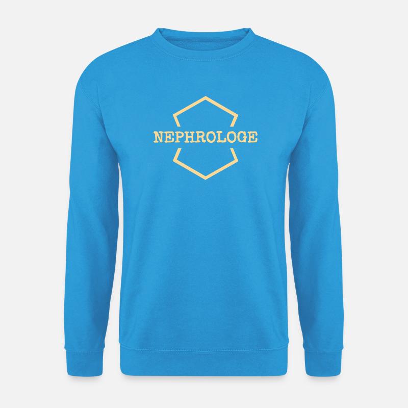 Job Nephrologe - Unisex Pullover - Meeresblau