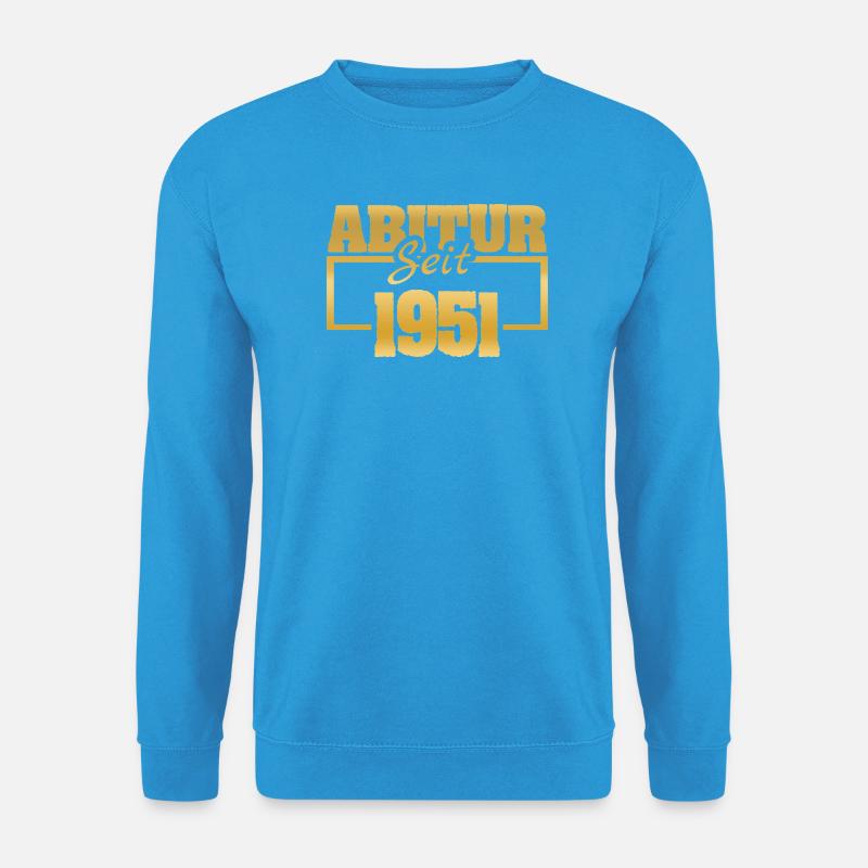 1951 - Unisex Pullover - Meeresblau