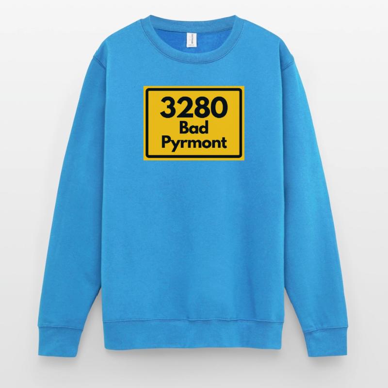 OLD POSTCODE POSTCODE RETRO 3280 BAD PYRMONT Unisex Sweatshirt