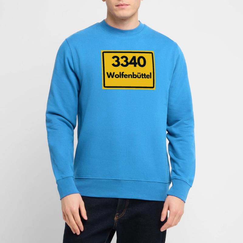 OLD POSTCODE POSTCODE RETRO 3340 WOLFENBÜTTEL Unisex Sweatshirt
