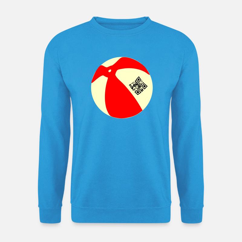 Ball QR - Unisex Pullover - Meeresblau