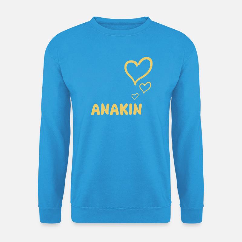 Name Anakin - Unisex Pullover - Meeresblau