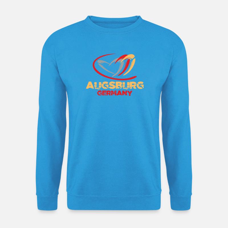 Germany - Augsburg - Unisex Pullover - Meeresblau