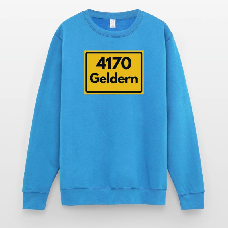 OLD POSTCODE POSTCODE RETRO 4170 GELDERN Unisex Sweatshirt