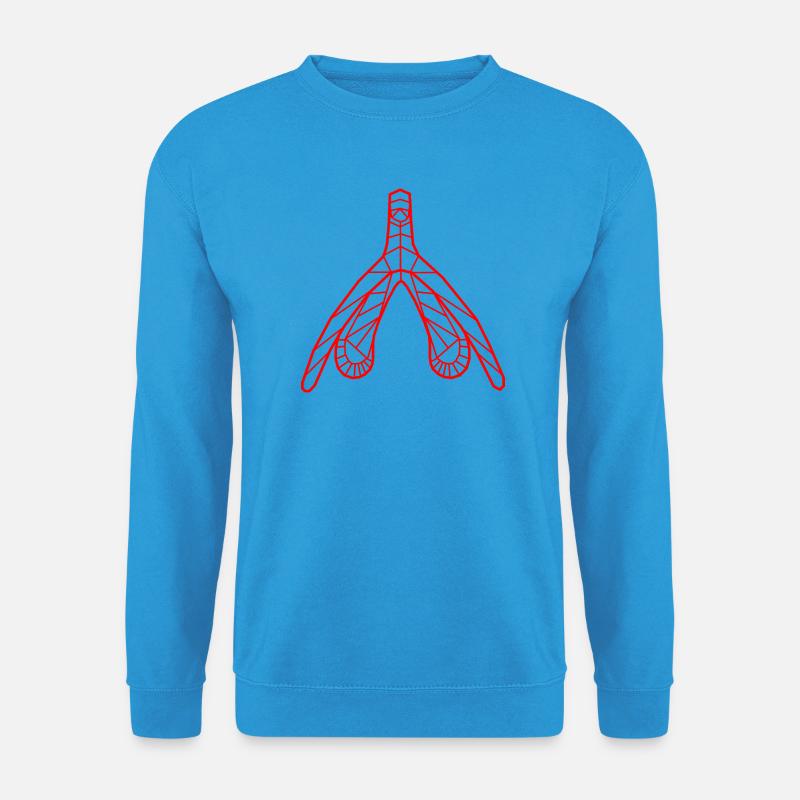 Klitoris_koralle - Unisex Pullover - Meeresblau