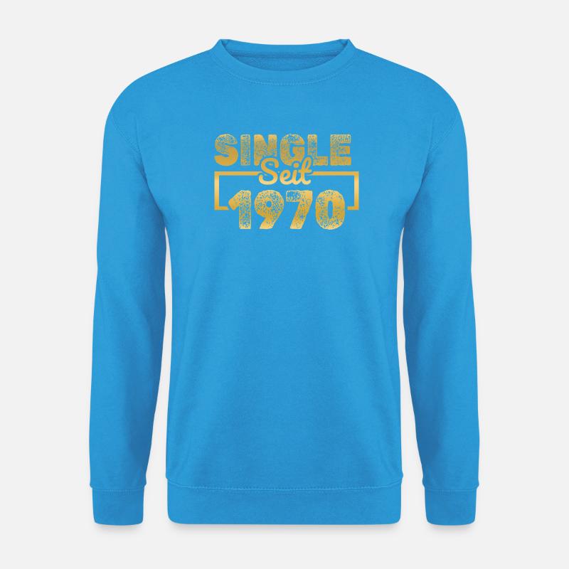 1970 - Unisex Pullover - Meeresblau