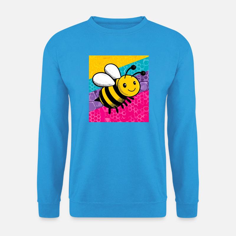 Biene - Unisex Pullover - Meeresblau