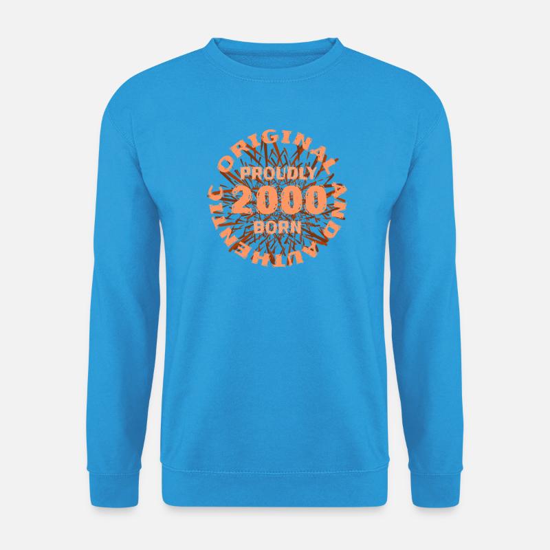 2000 - Unisex Pullover - Meeresblau