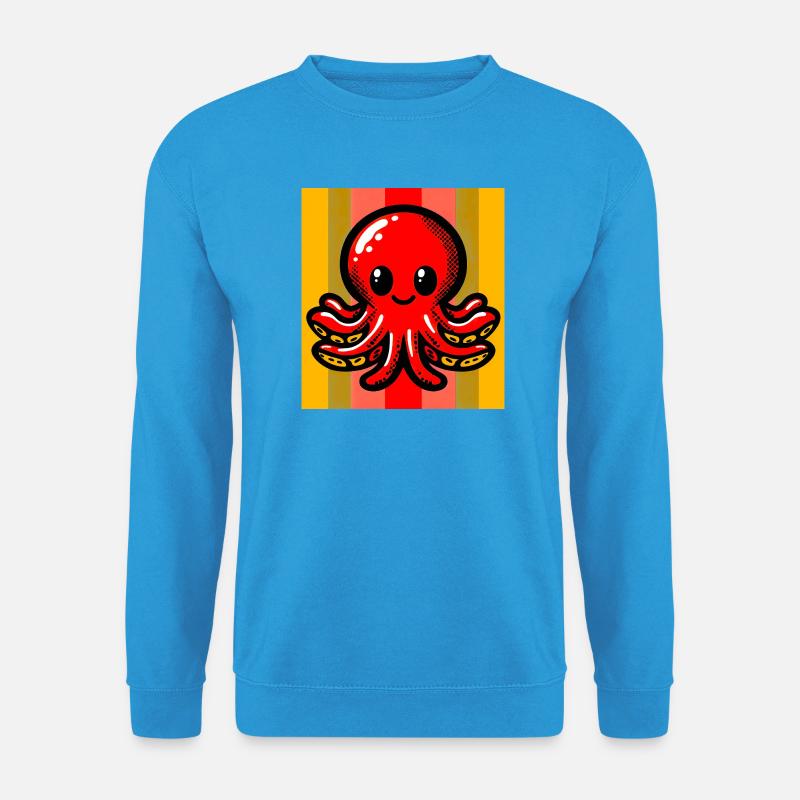 Krake - Unisex Pullover - Meeresblau