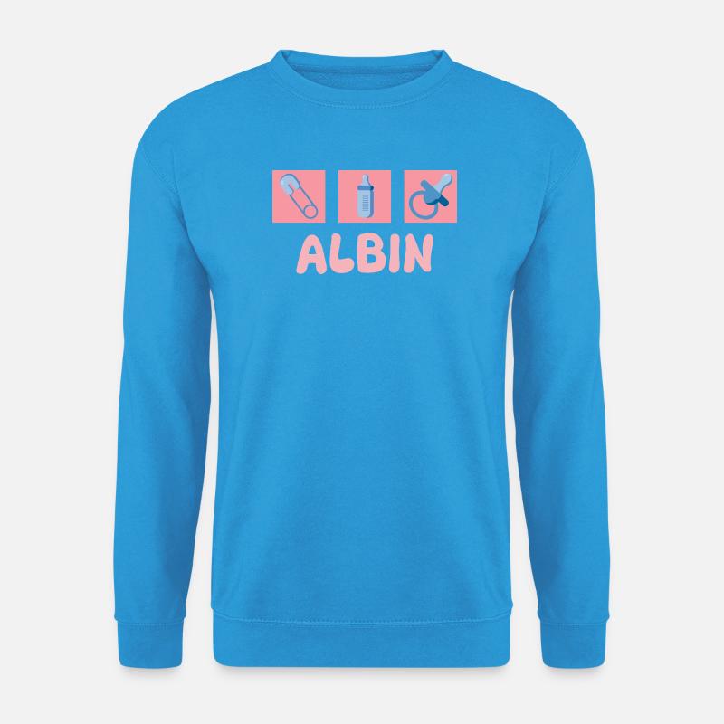 Albin - Unisex Pullover - Meeresblau