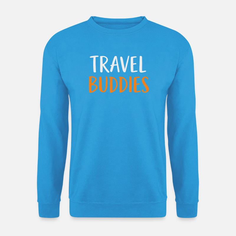 Travel Buddies - Unisex Pullover - Meeresblau